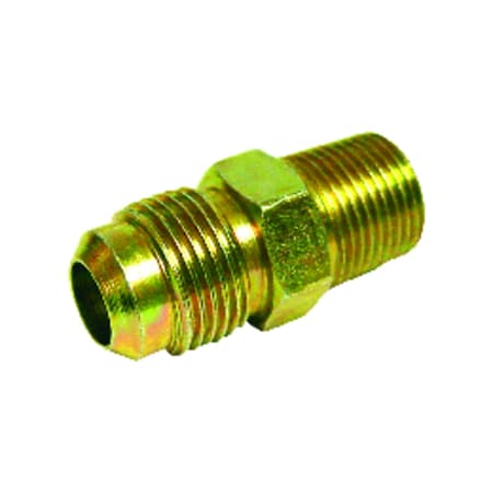 Jmf 1/4 in. Flare X 3/8 in. D MPT Brass Connector 4505822